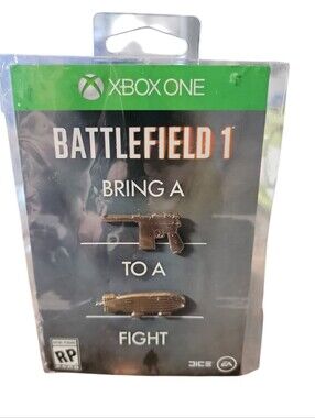 2016 XBOX ONE Promo Battlefield 1 Enamel Pin Set Gun & Blimp